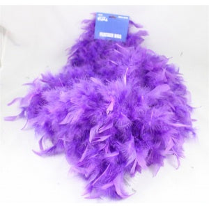 Purple 183 cm Feather Boa